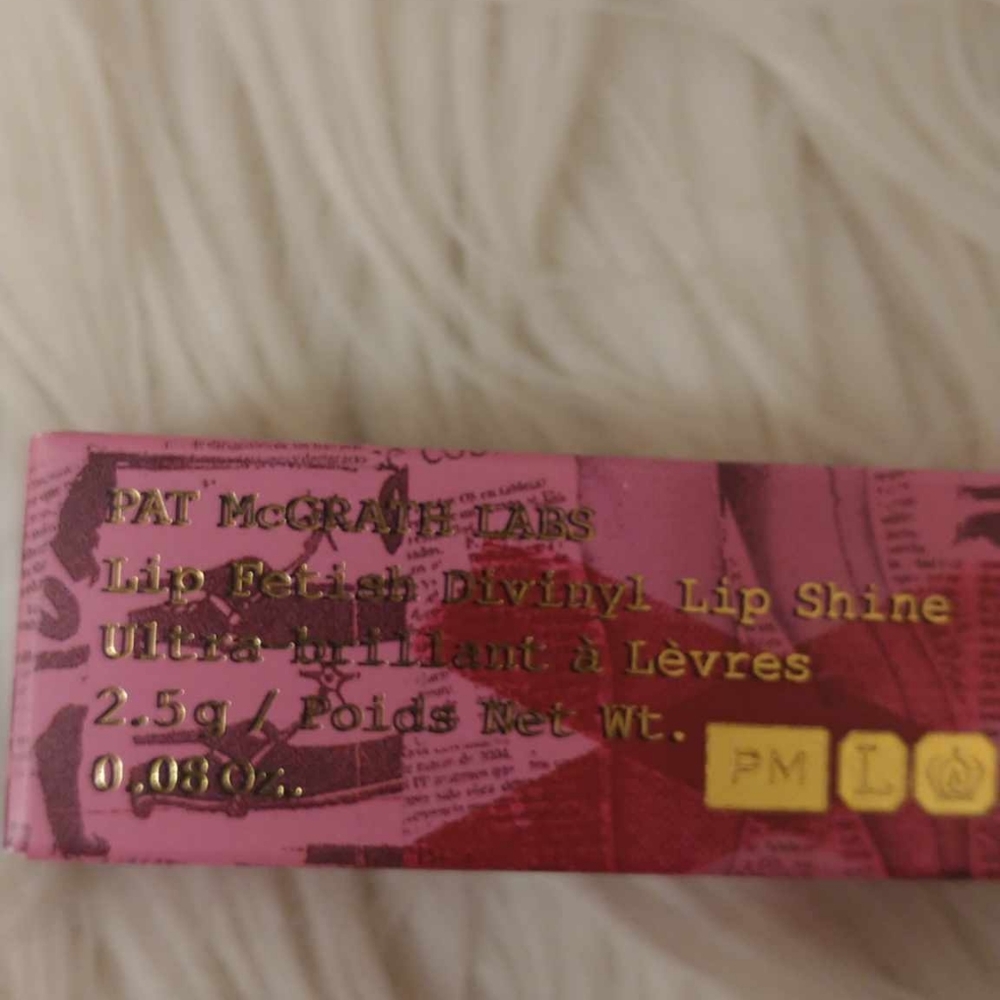 💋FIRM! NWT PAT MCGRATH LABS LIP FETISH DIVINYL LIP SHINE 594 BELLE AMOUR - Picture 10 of 13